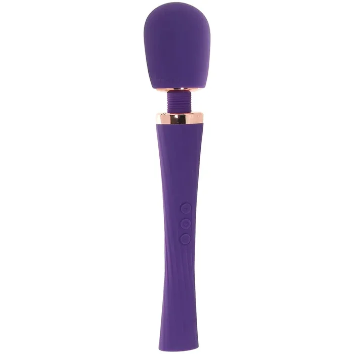 PinkCherry Luxury Slim Rechargeable Wand in Purple