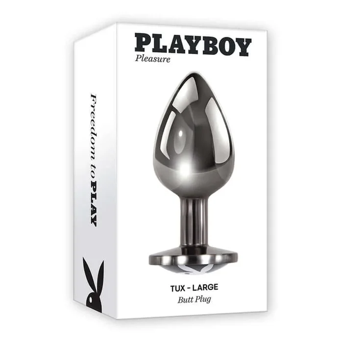 Playboy Tux Metal Anal Plug – Large