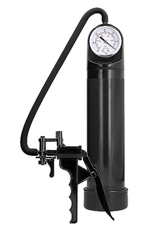 Pumped By Shots Elite Penis Pump with Advanced Psi Gauge