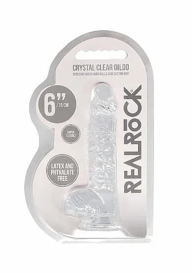 Realrock Crystal Clear 6-Inch Dildo: Your Path to Lifelike Pleasure