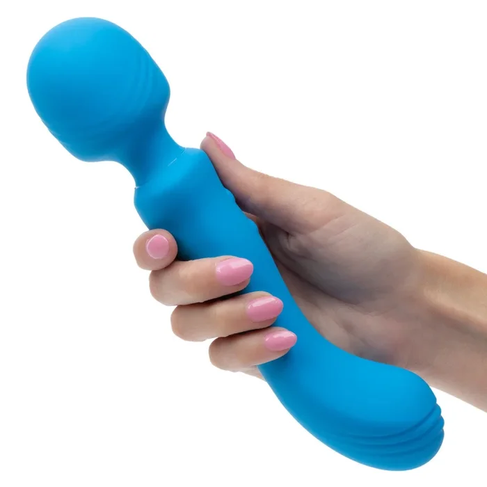 Rumbler Rumble Wand (Blue) – Dual-Ended Vibrator