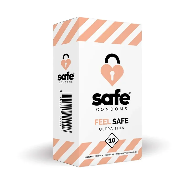Safe Condoms Feel Safe Ultra Thin 10 Pack