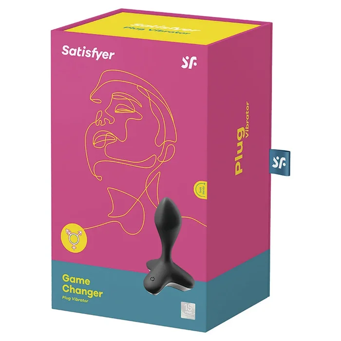 Satisfyer Game Changer Plug Vibrator – Black