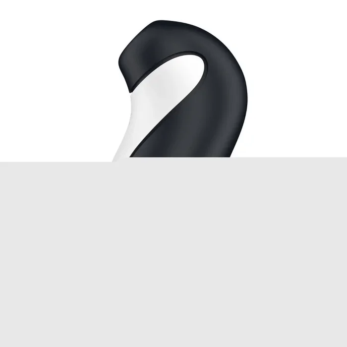 Satisfyer Orca Air Pulse Stimulator Black White