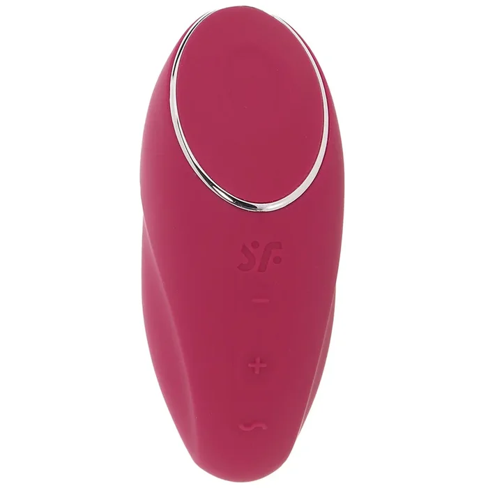 Satisfyer Tap & Climax 1 Tapping Vibe in Red