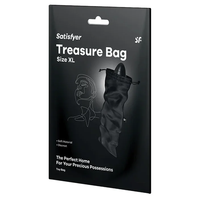 Satisfyer Treasure Bag XL – Black