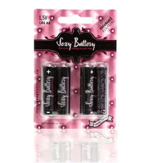 Sexy Battery AA/LR6 10 pc Display: High-Performance Batteries for Your Erotic Toys