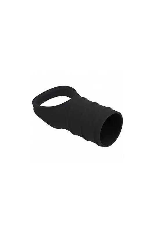 Shots Toys – Levelz – Silicone Cock Ring & Ribbed Sleeve
