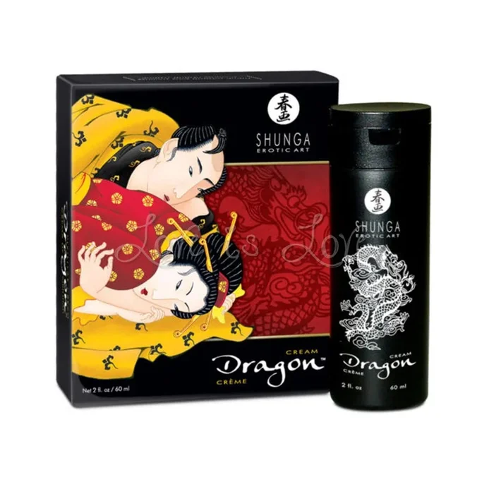 Shunga Dragon Intensifying Cream Performance And Control For Him 2 oz / 60ml (Exp 12/2029)