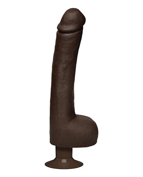 Signature Cocks ULTRASKYN 12″ Cock Vibrating w/ Vac-U-Lock Suction Cup- Safaree Samuels Anaconda