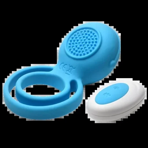 Silicone Cock Ring with Remote
