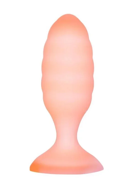 Softies Silicone Anal Plug 4in – Orange
