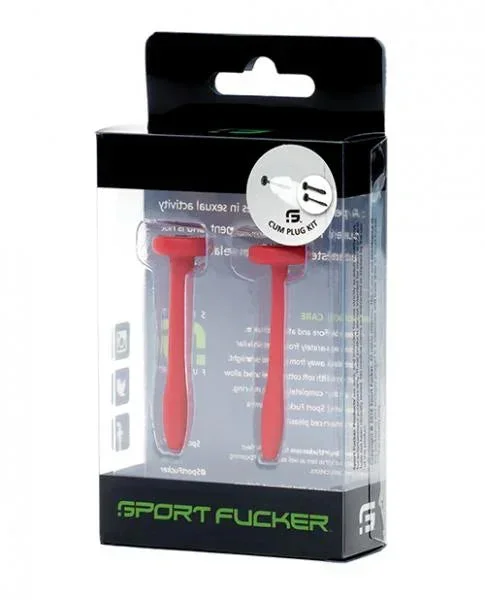 Sport Fucker Cum Plug Kit – Red