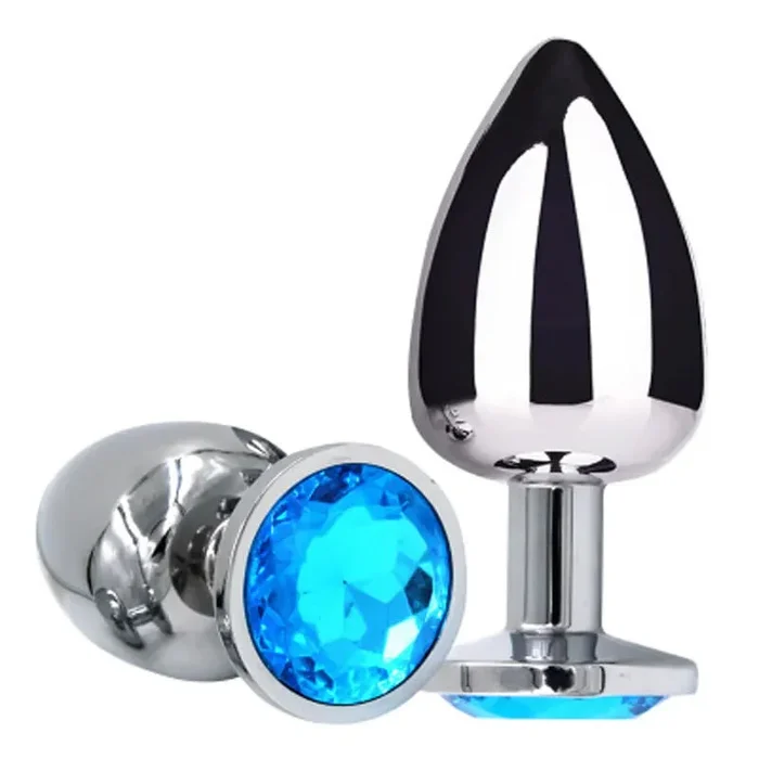 Stainless Steel Butt Plug – Metal Anal Toy for Adults (8 Colors)
