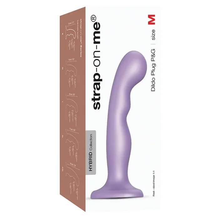 Strap On Me Dildo Plug P&G – Metallic Lilac M