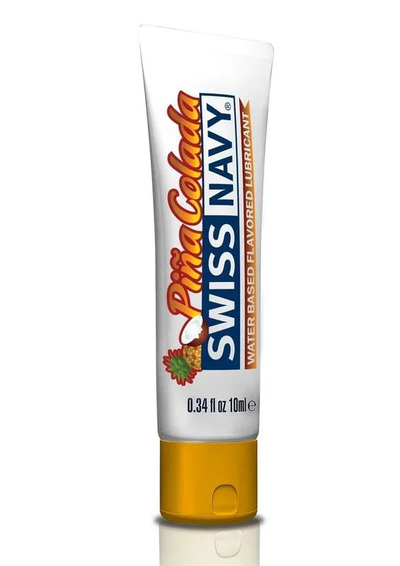 Swiss Navy Flavored Lubricant 10ml – Pina Colada