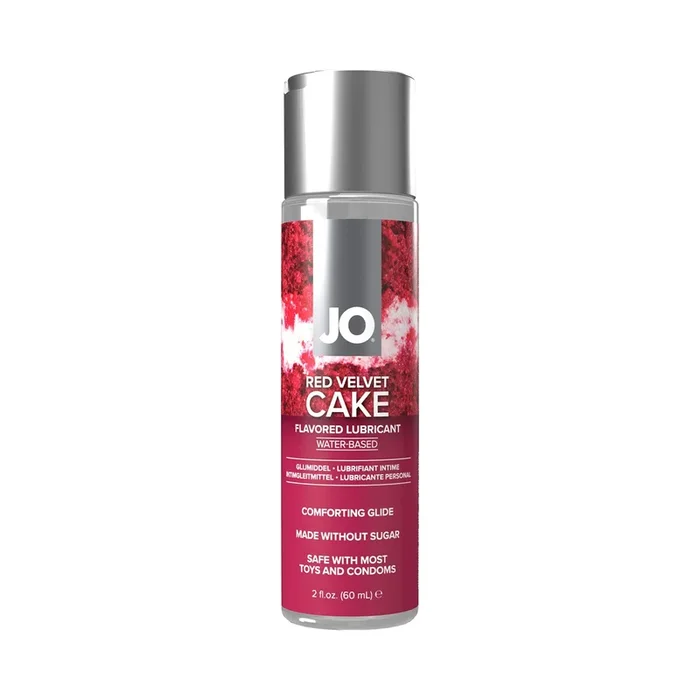 System Jo – Red Velvet Cake Flavoured and Water-based Lubricant 60 ml