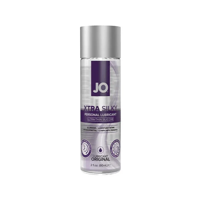 System JO Xtra Silky Ultra Thin Silicone Lubricant 2 Oz
