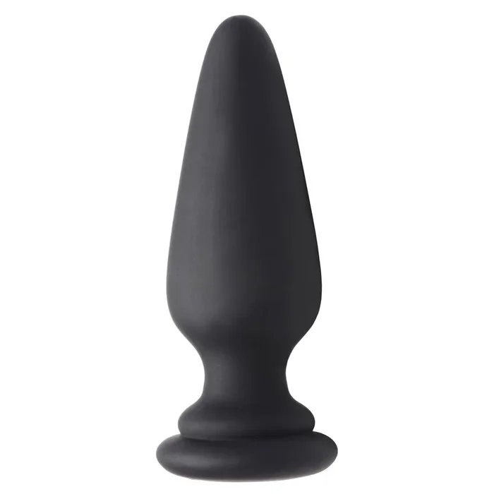 Tailz Snap-On Interchangeable Silicone Butt Plug Black Small