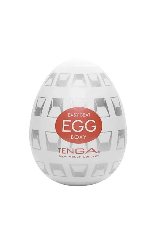 Tenga – Egg – Boxy Textured Egg Masturbator