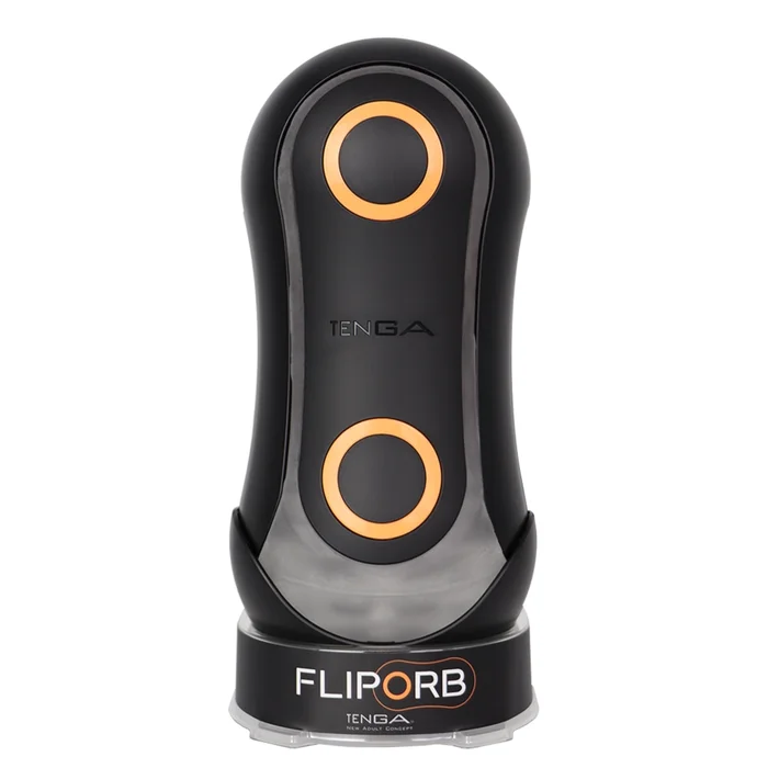 Tenga Flip Orb Strong Orange Crash Masturbator