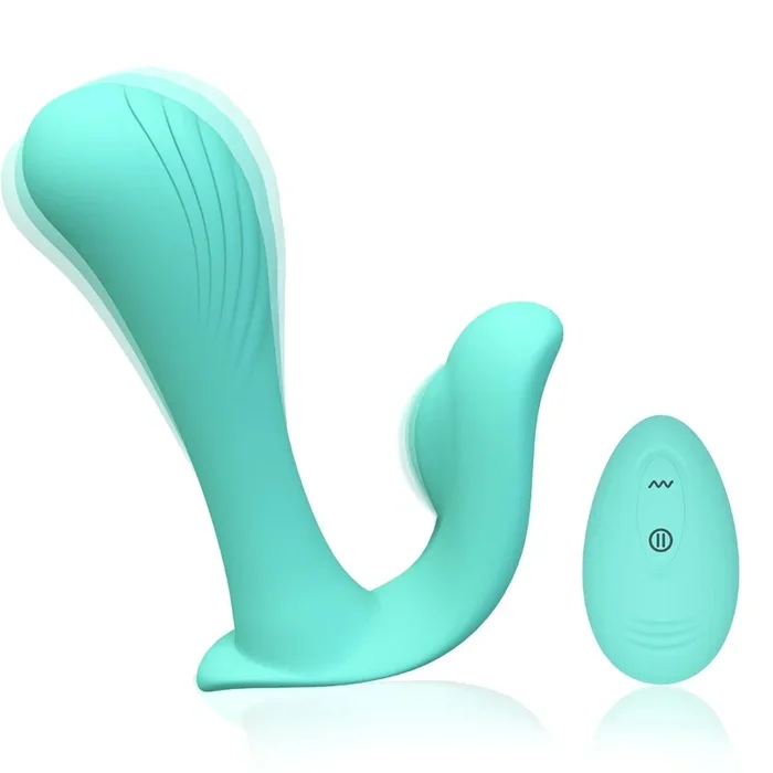 Tracy’s Dog Wearable Panty Vibrator With Wireless Remote Teal