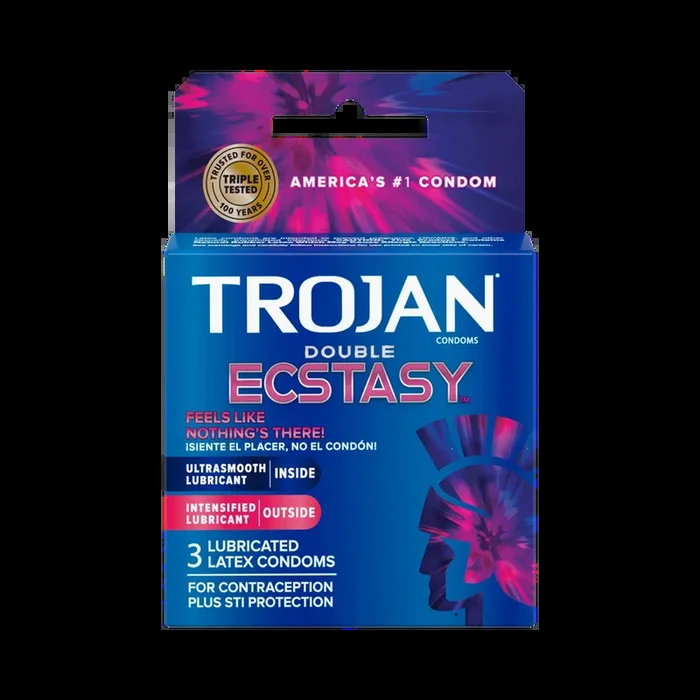 Trojan Double Ecstasy Condoms