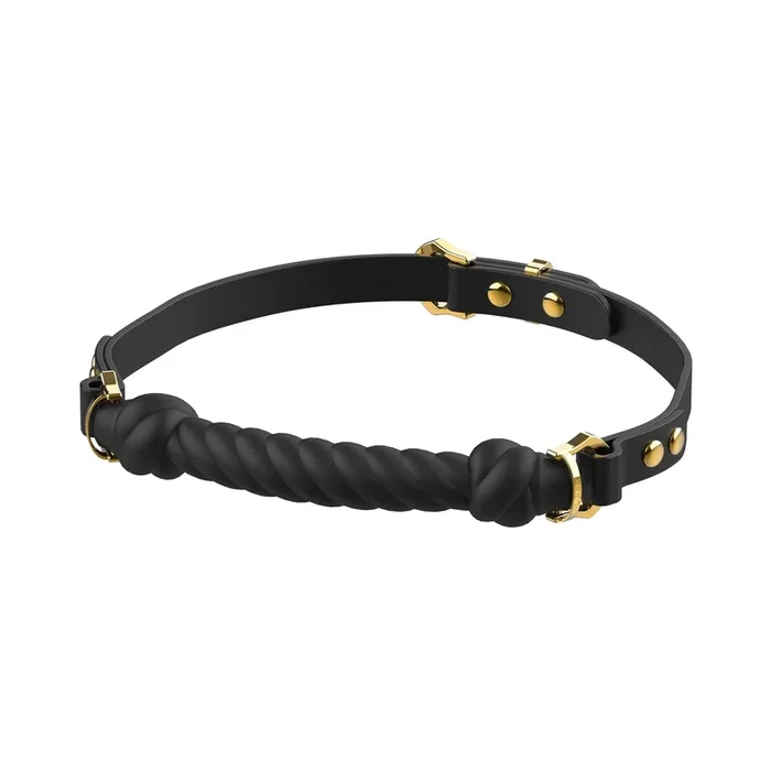 UPKO Knot-Shaped Mouth Gag Black