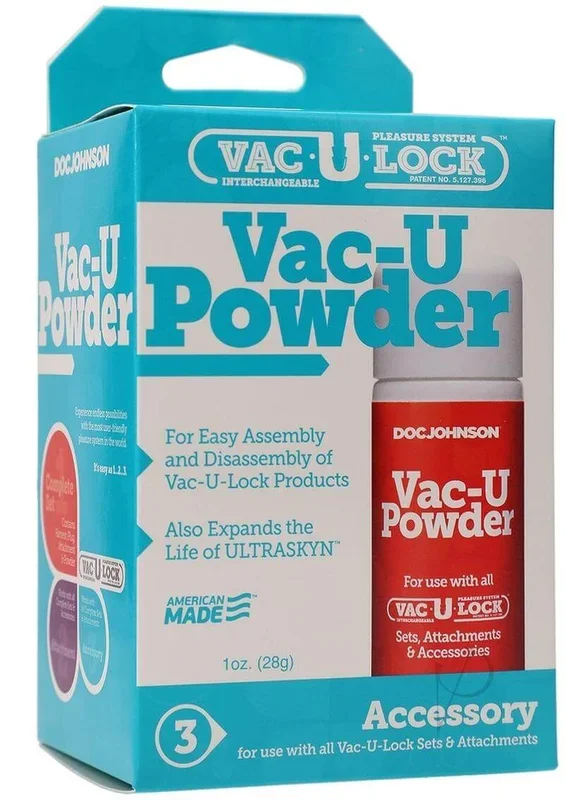 Vac-U-Lock Powder for Smooth Attachment Experience