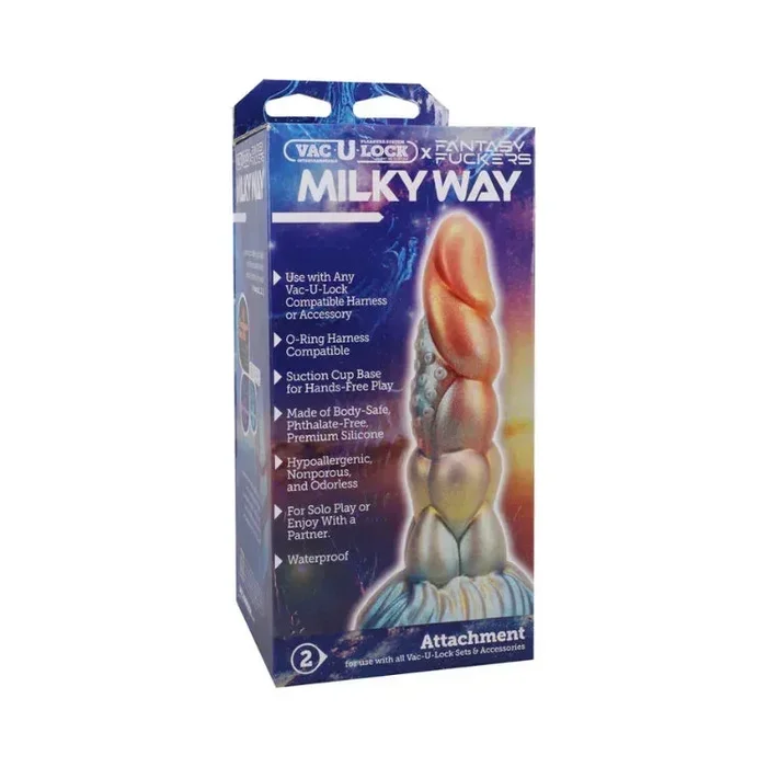 Vac-U-Lock x Fantasy Fuckers Milky Way Dildo – A Cosmic Pleasure Experience