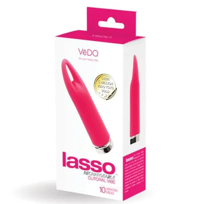 Vedo Lasso Bullet Vibe Rechargeable Pink