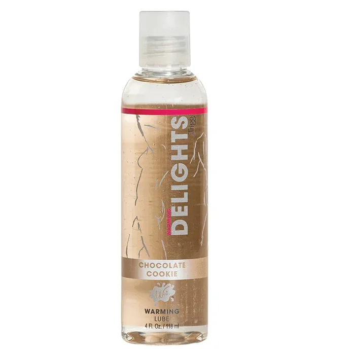 Wet Warming Delights Flavored Lubricant – Chocolate Cookie 4oz