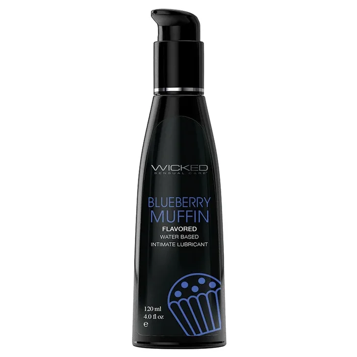 Wicked Aqua Flavored Lube – Blueberry Muffin 4oz