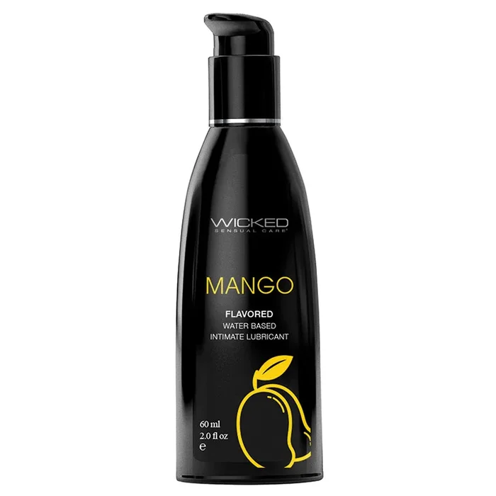 Wicked Aqua Flavored Lube – Mango 2oz