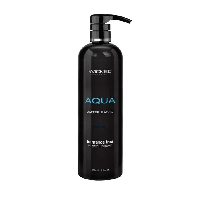 Wicked Aqua Fragrance-Free Water-Based Lubricant