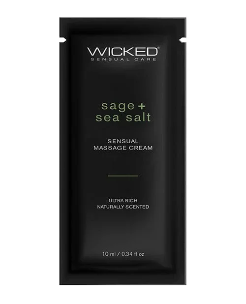 Wicked Sensual Care Sage & Sea Salt Massage Cream