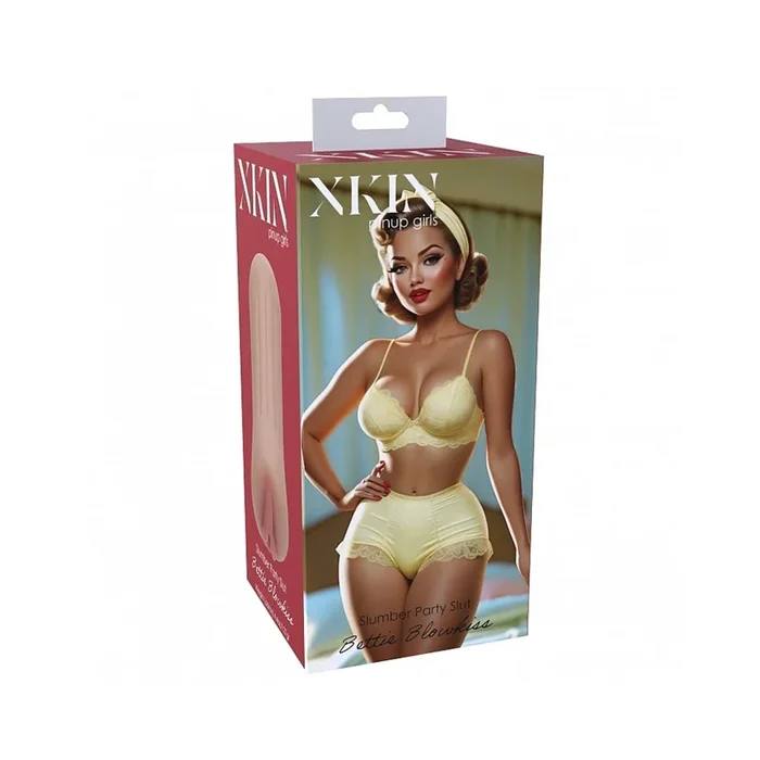 Xkin Pinup Girls Bettie Blowkiss Stroker Tan