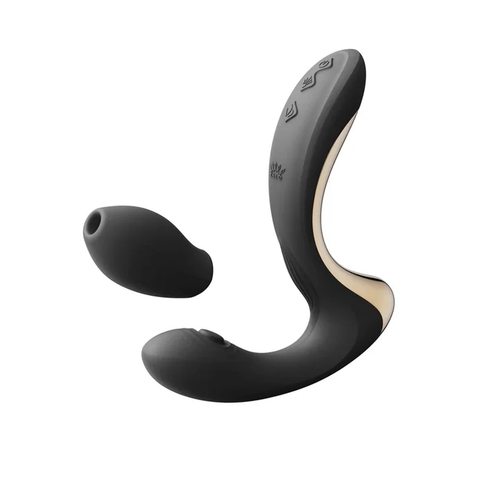 ZALO Talis G-Spot PulseWave Vibrator Obsidian Black