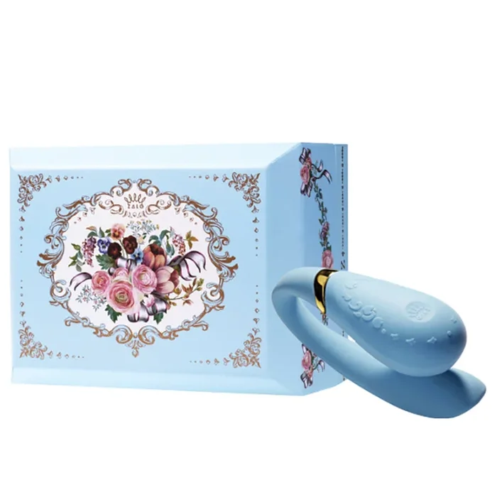 Zalo Versailles Fanfan Couples Massager – Royal Blue